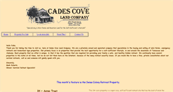 Desktop Screenshot of cadescove.com